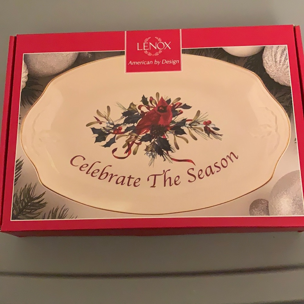 Lenox Winter Greetings Tray